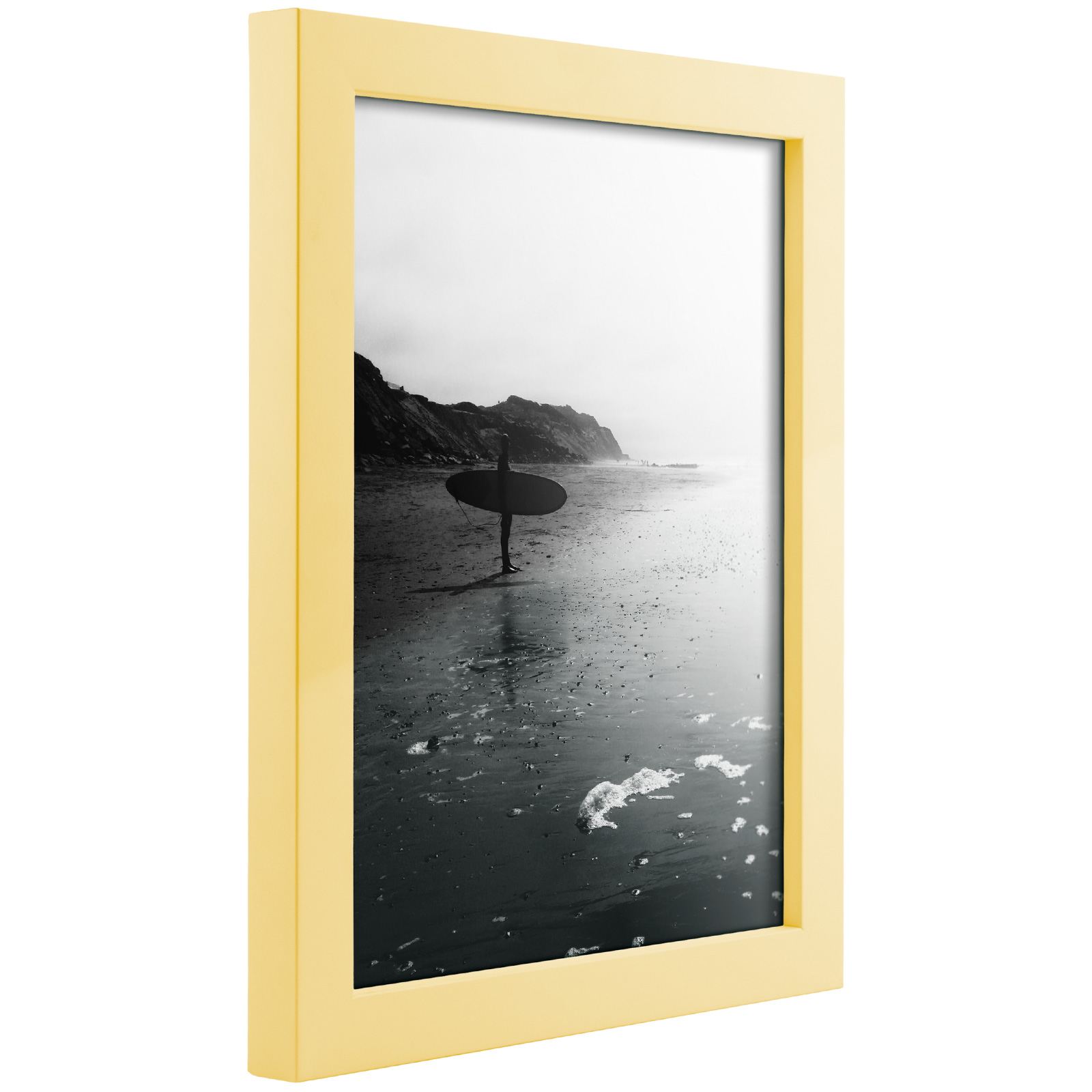 Craig Frames Confetti, Modern Light Yellow Solid Wood Picture Frame eBay