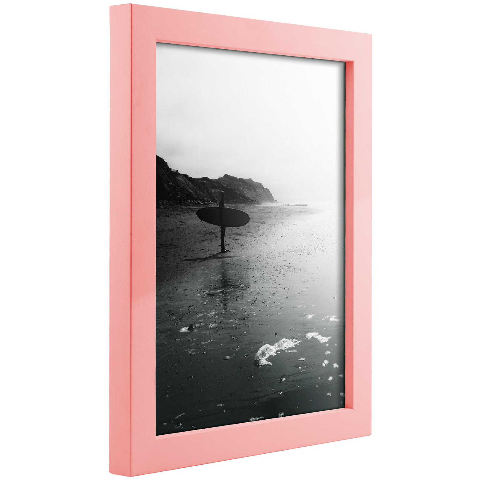 Craig Frames Confetti, Modern Light Pink Solid Wood Picture Frame eBay
