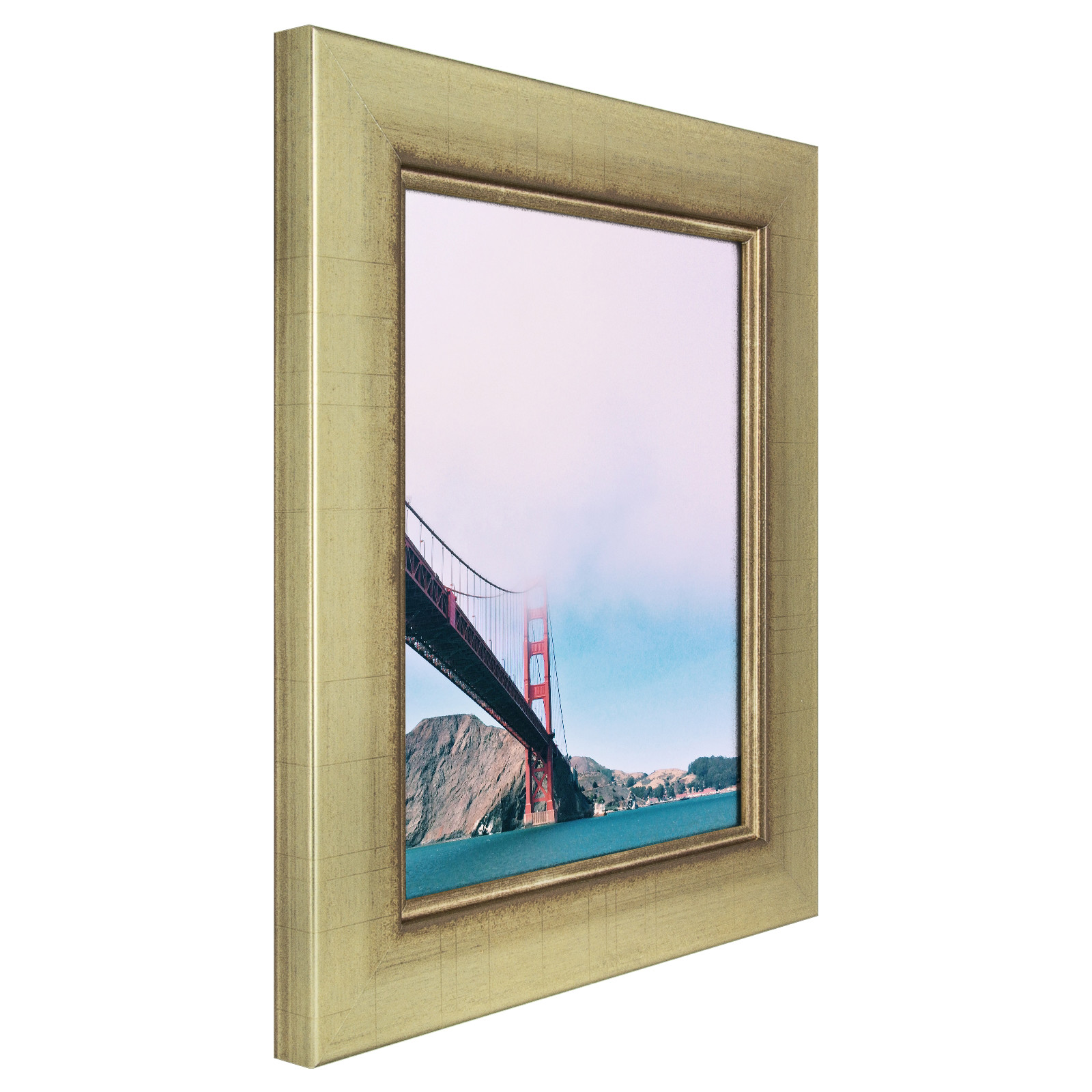 Craig Frames Avalon, 1.75" Art Deco Vintage Gold Picture Frame eBay