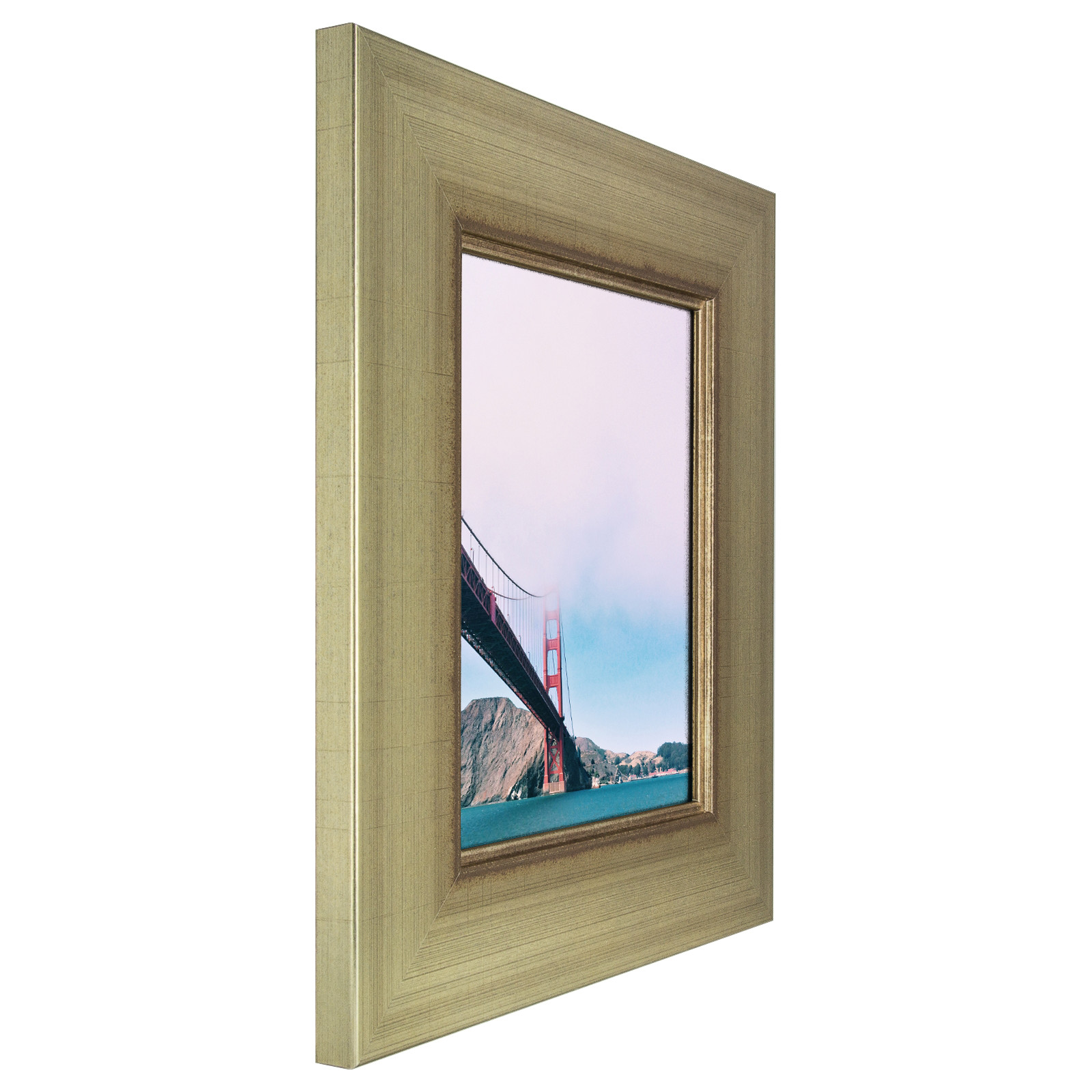 Craig Frames Avalon, 2.75" Vintage Art Deco Gold Picture Frame eBay