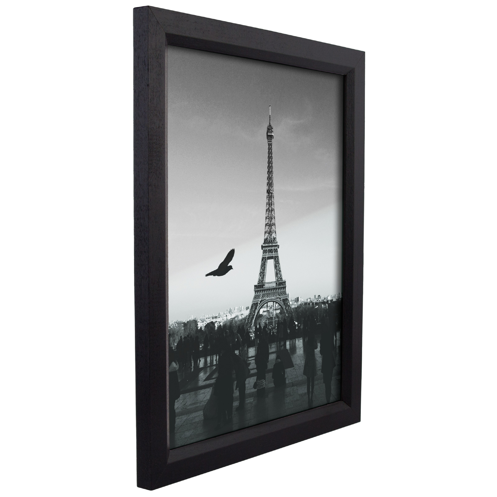 Craig Frames Economy Black, Simple Hardwood Picture Frame eBay